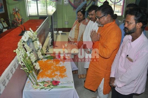 Tripura BJP pays tribute to Vajpayee